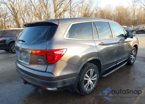 2016 Honda Pilot Ex-L z USA, uszkodzony, nr VIN 5FNYF6H85GB005883